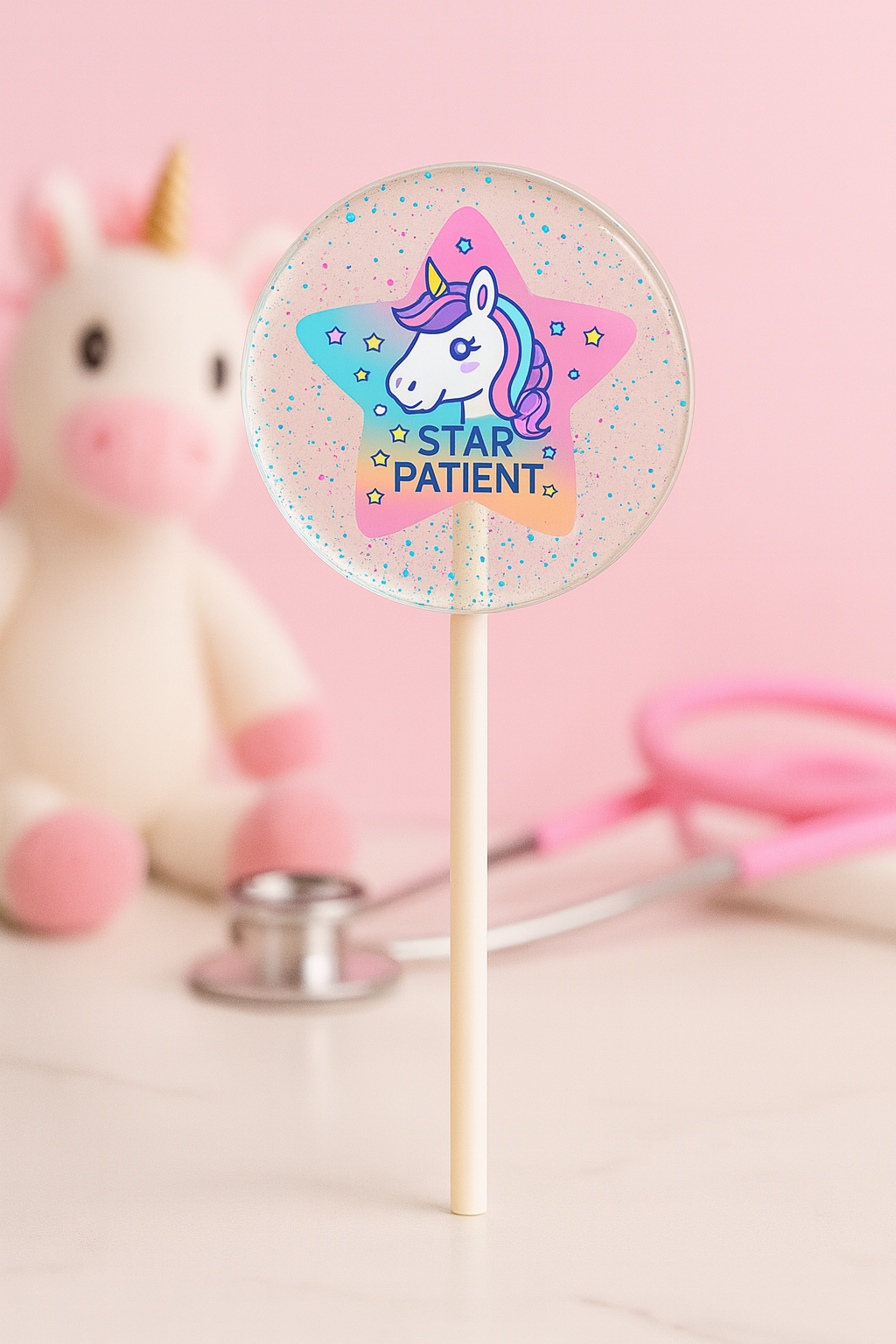 Unicorn Patient Lollipops – Kid Rewards for Pediatric Clinics