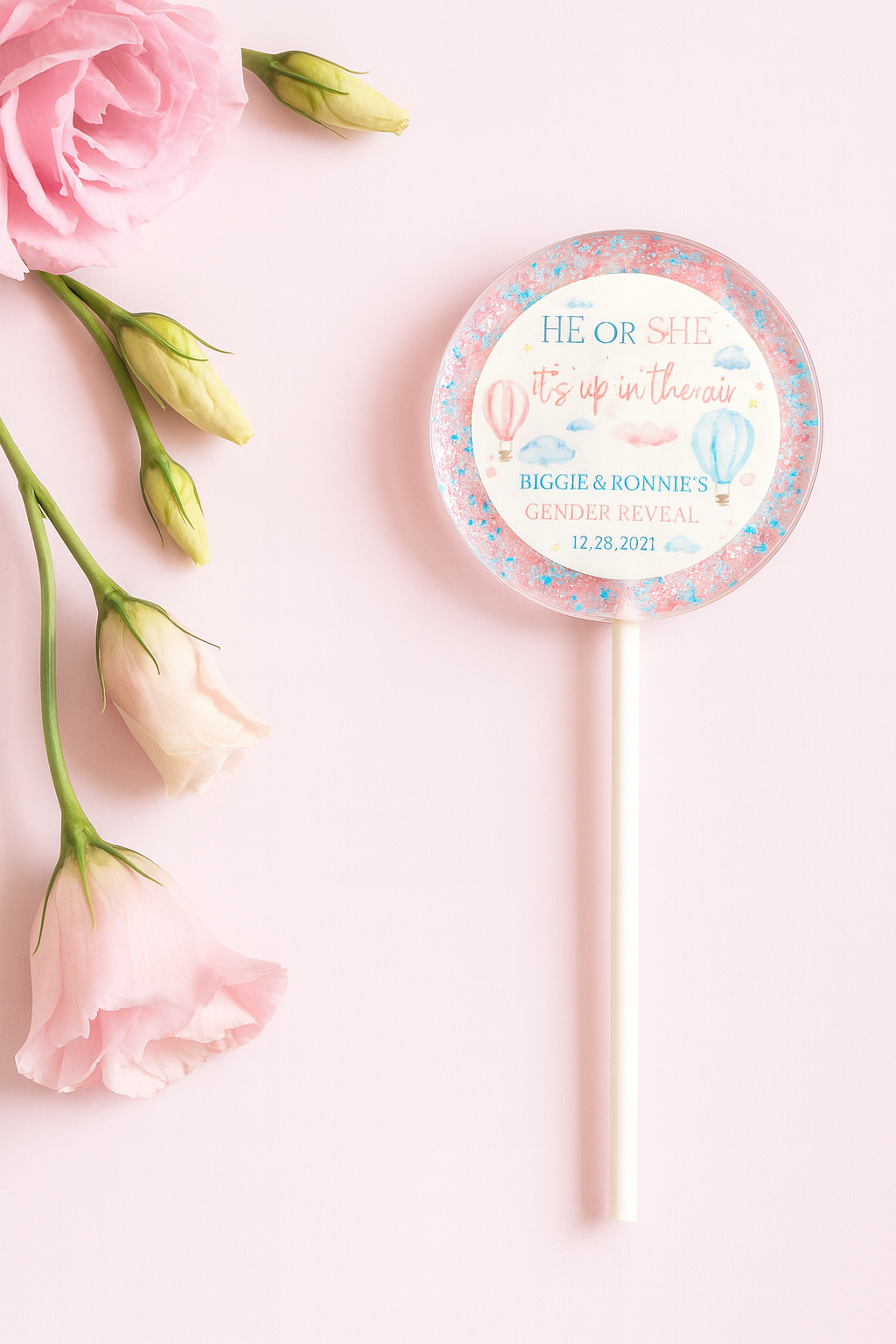 Gender Reveal Lollipops - Ultrasound Party Favors