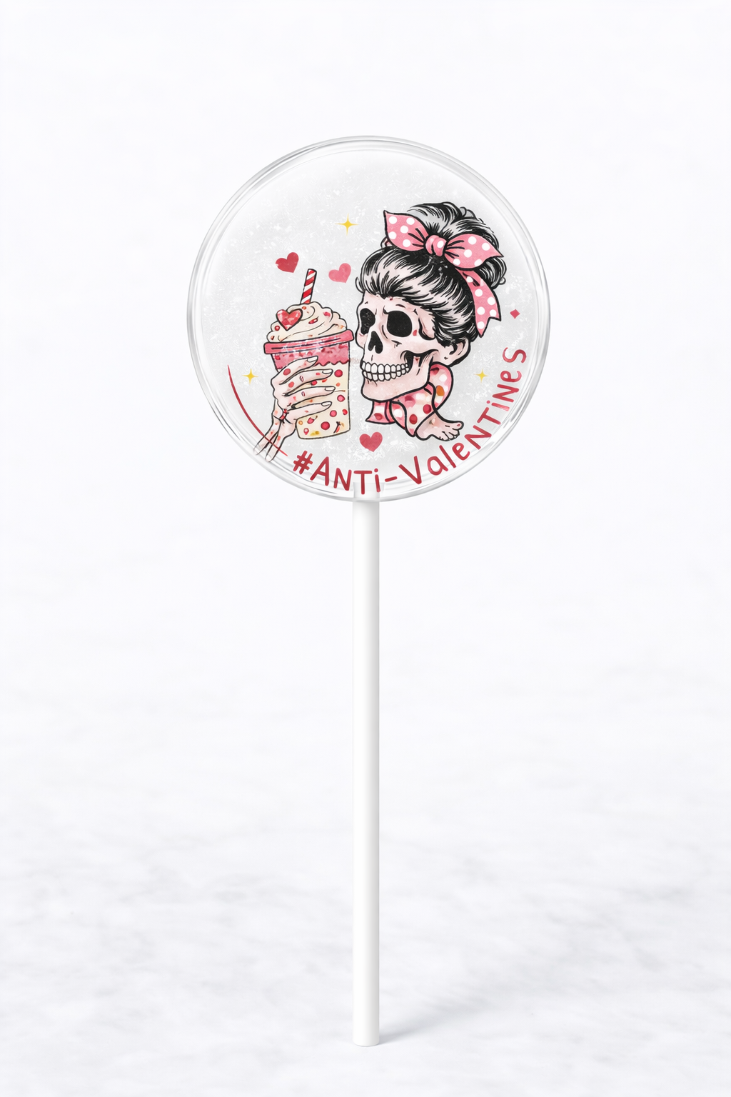 Anti Valentine Lollipops