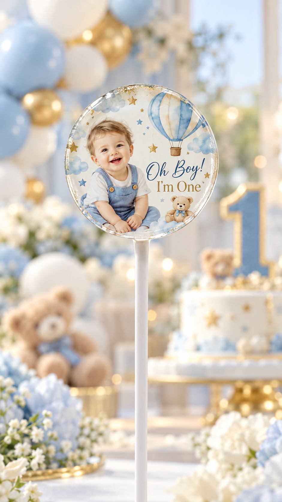 Birthday Lollipops - Unique Party Favors - Elegant Birthday Lollipops