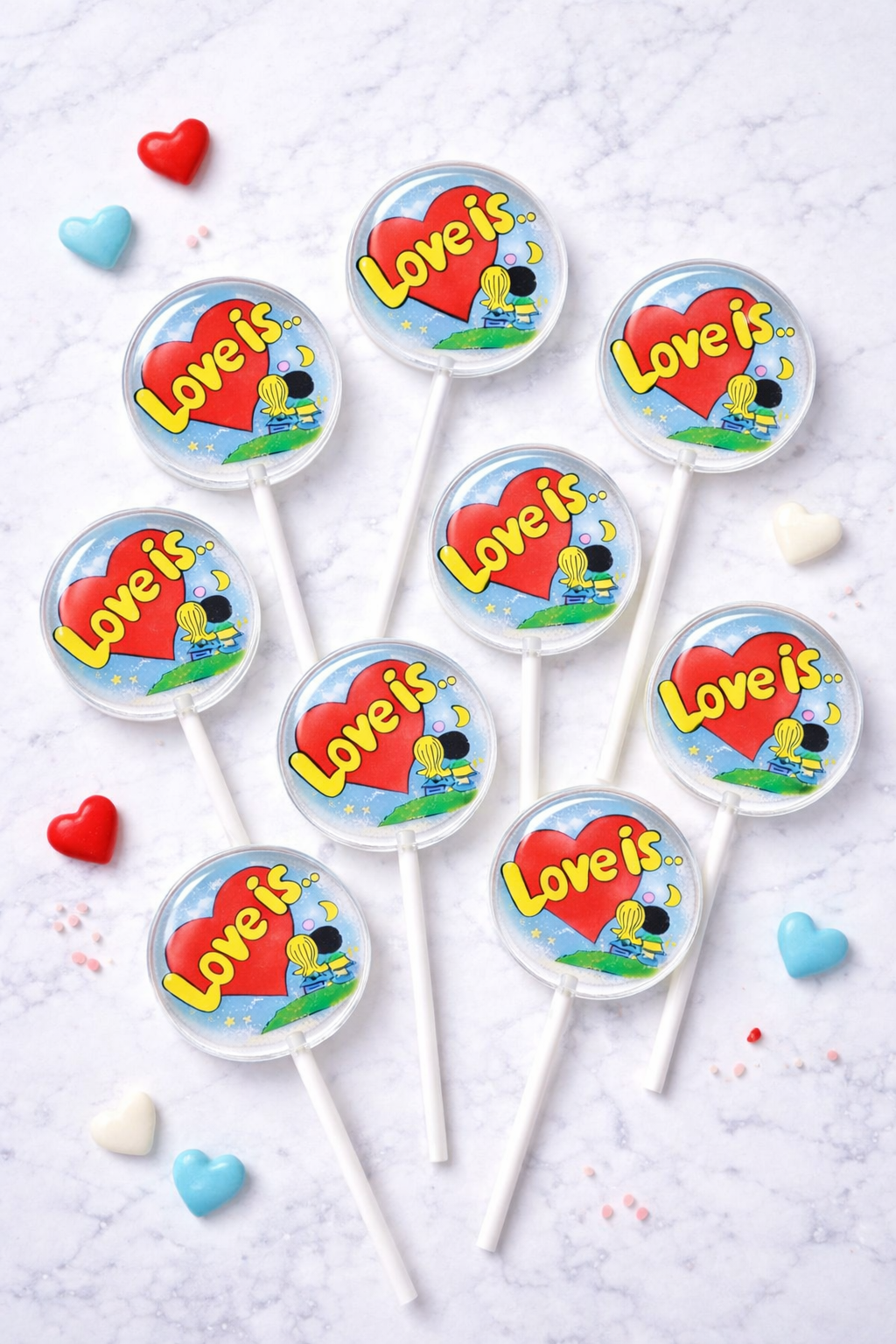 Valentine’s Day Lollipops | Handcrafted Heart Candy Gifts
