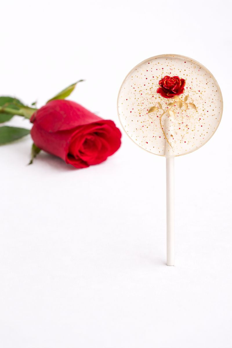 Rose Bouquet Lollipops,Candy Favors