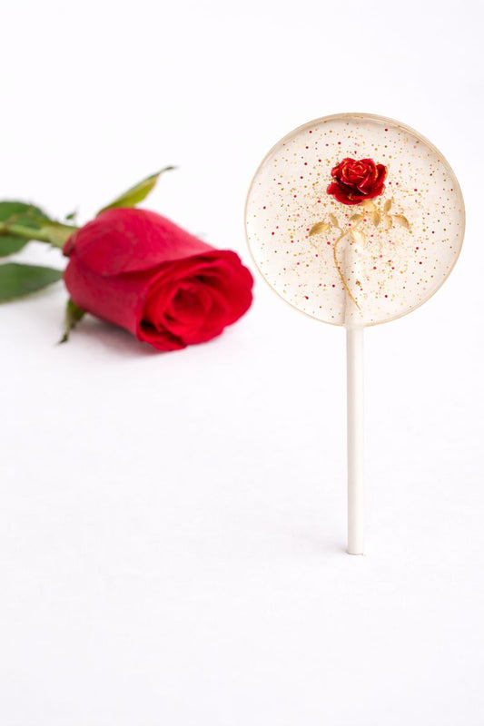 Rose Bouquet Lollipops,Candy Favors