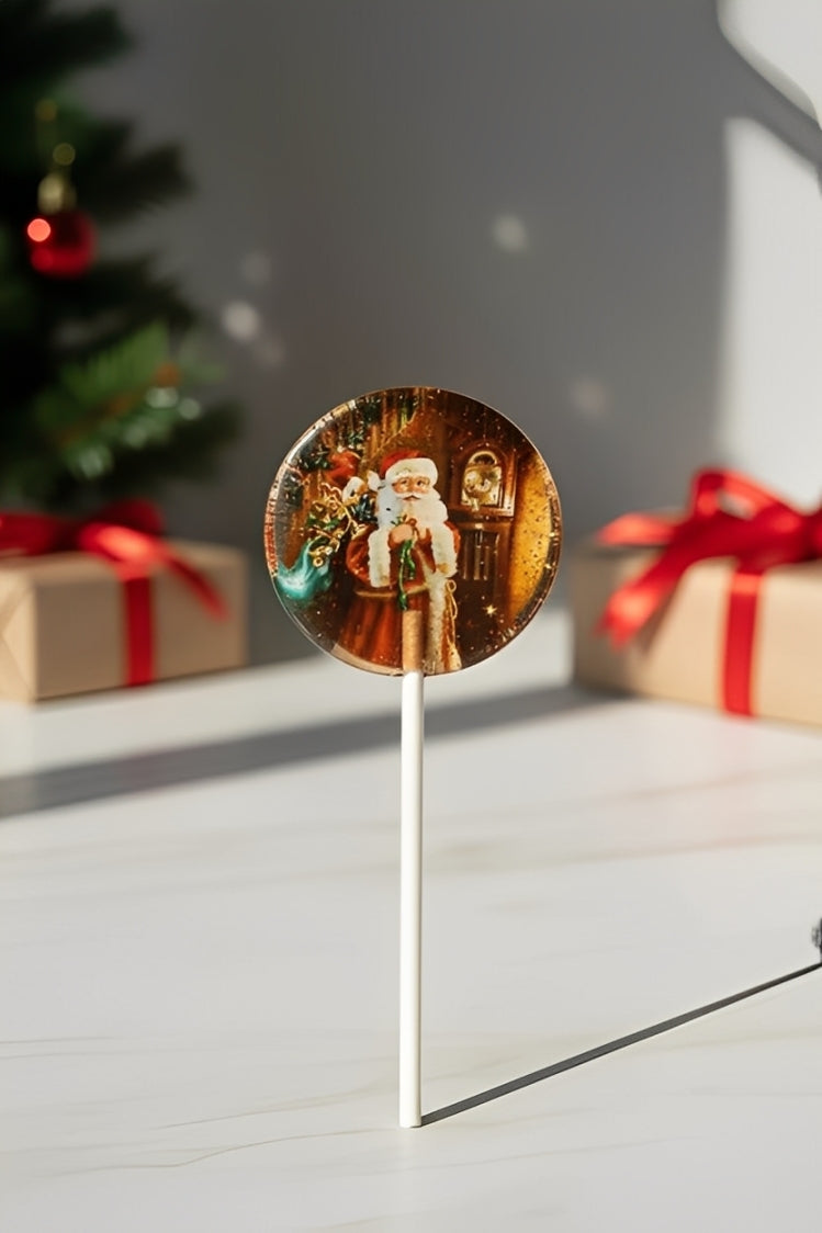 Vintage Santa Lollipops - Festive Christmas Treats