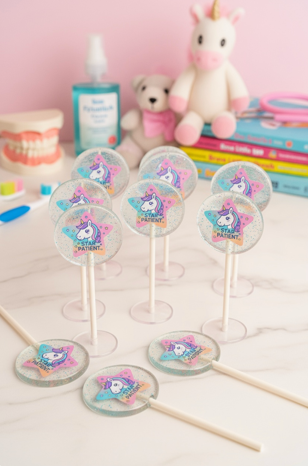 Unicorn Patient Lollipops – Kid Rewards for Pediatric Clinics