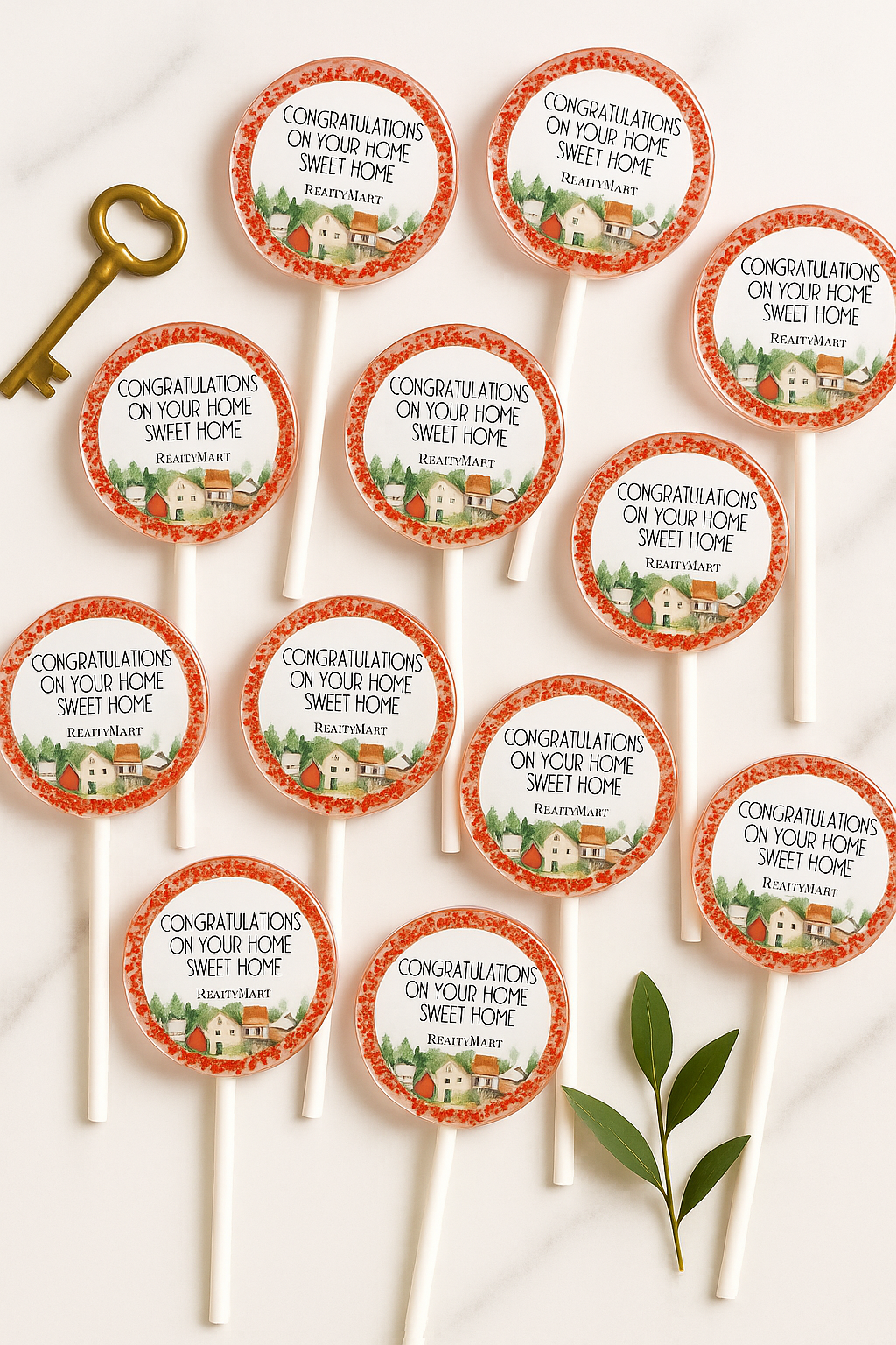 New Home Lollipops – Congratulations on Your Home