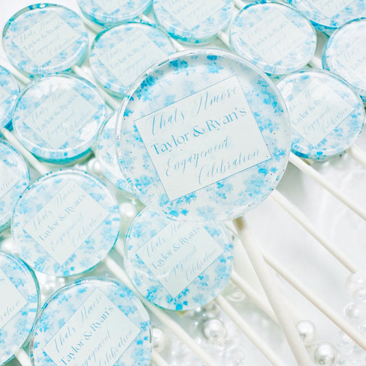 Engagement Party Lollipops, Engagement Favors, Engagement Gifts