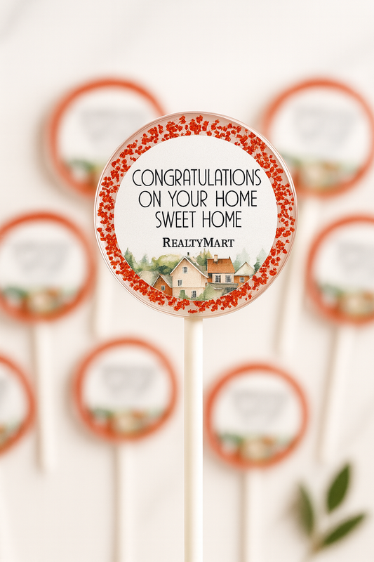 New Home Lollipops – Congratulations on Your Home