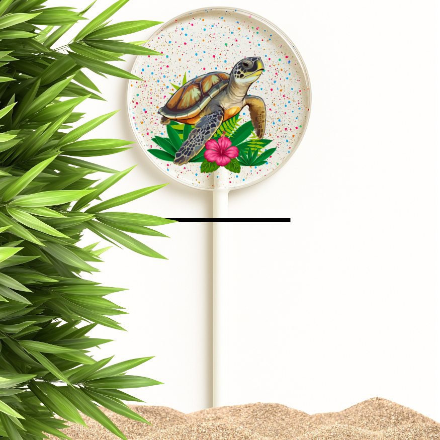 Hawaiian Hibiscus & Aloha Lollipops, Tropical Favors