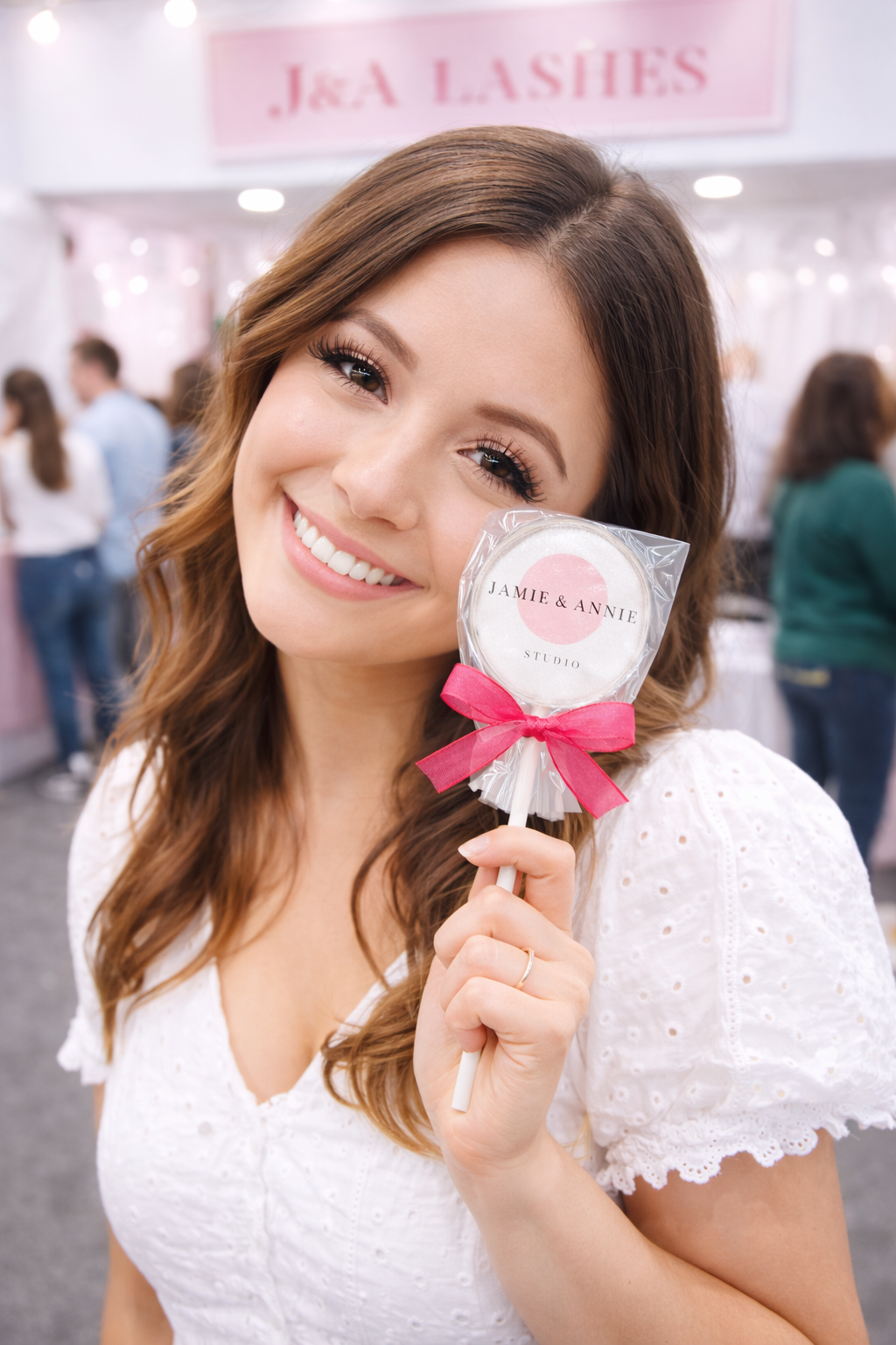 Expo Booth Giveaways | Photo-Ready Logo Hard Candy Lollipops