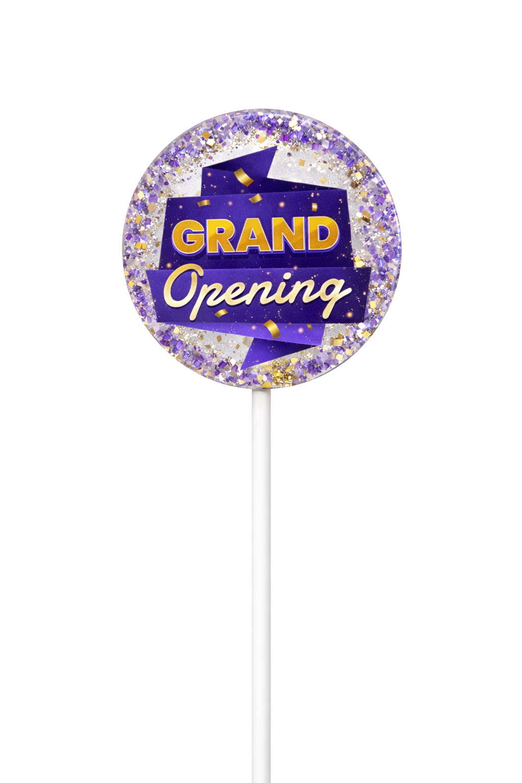 Brand Activation Logo Lollipops | Custom Hard Candy Giveaways