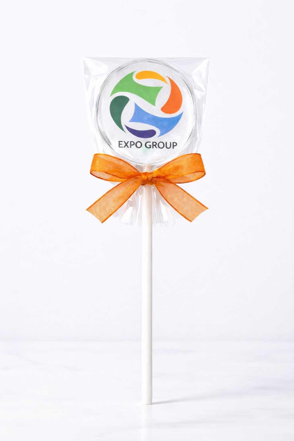 Expo Logo Lollipops | Custom Logo Hard Candy Giveaways