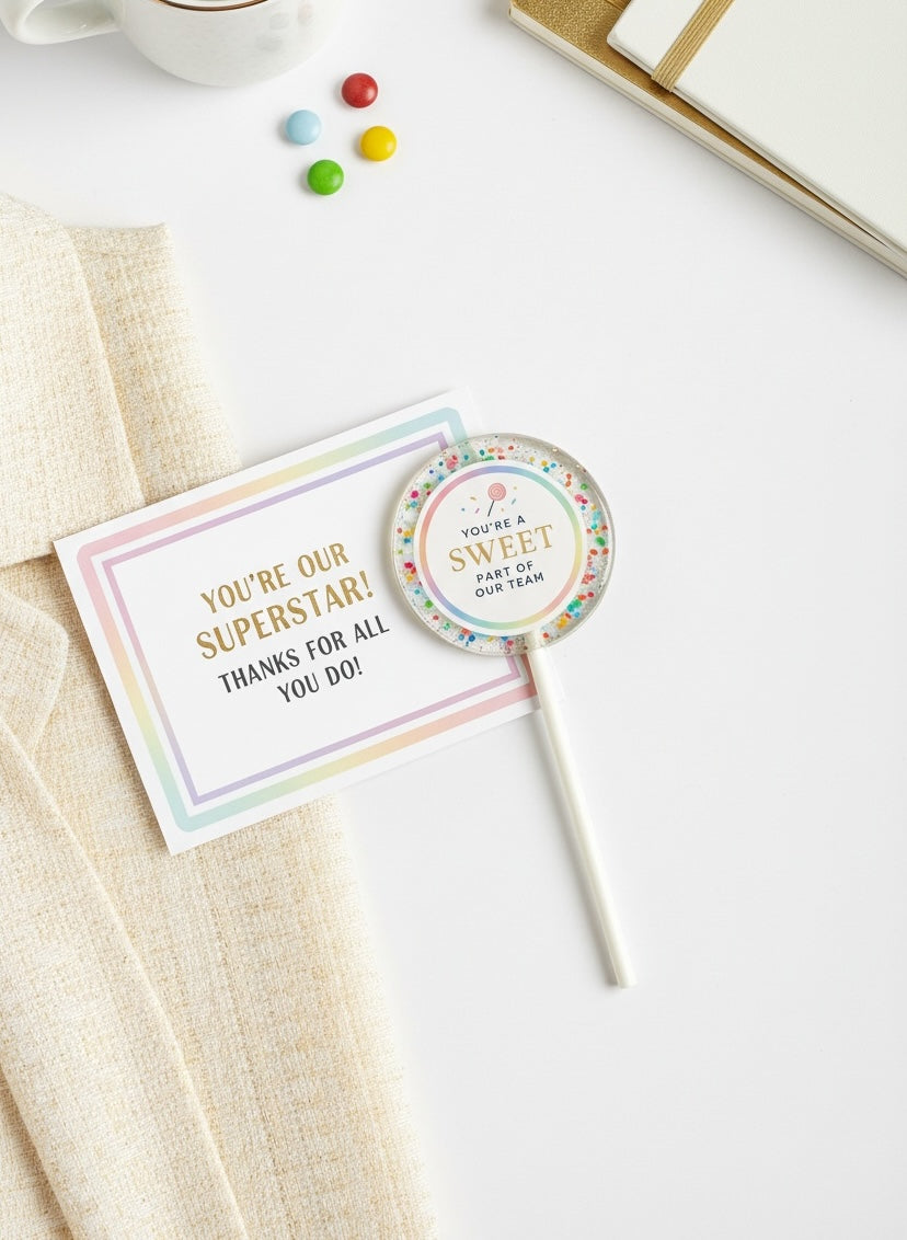 Workplace Appreciation Lollipops – Employee Appreciation