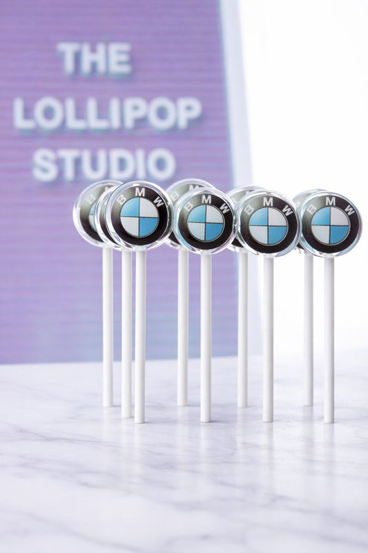 Custom Logo Lollipops | Branded Candy Favors