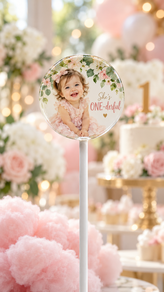 Birthday Lollipops - Unique Party Favors - Elegant Birthday Lollipops