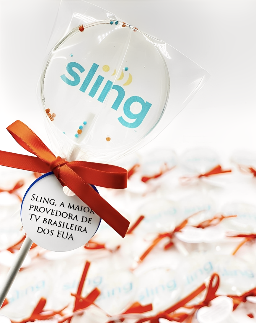 Transparent Logo Lollipops - Company Gifts - Corporate Gifts - Branding Gifts - Promo Gifts - Business Giveaway